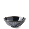 MIYA Company Aiya Navy 8-1/2" Bowl Outlet