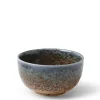 MIYA Company Aoi Nagashi Blue & Brown Collection Ceramic Tableware Made in Japan available at Miya. New