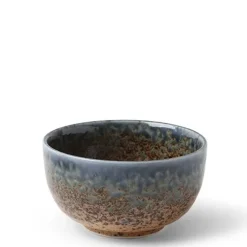 MIYA Company Aoi Nagashi Blue & Brown Collection Ceramic Tableware Made in Japan available at Miya. New