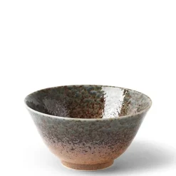 MIYA Company Aoi Nagashi Blue & Brown Collection Ceramic Tableware Made in Japan available at Miya. Discount