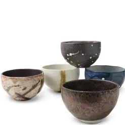 MIYA Company Artisan Ceramic Bowl Set Made in Japan Available at Miya. Online