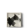 MIYA Company Black & White Brush Small Plate New