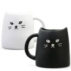 MIYA Company Black & White Cat Mug Set Discount