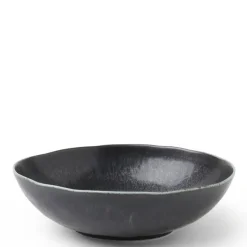 MIYA Company Black Cosmos Bowl 8"