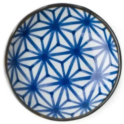 MIYA Company Blue and white ceramic sauce dish made in Japan available at Miya! Best