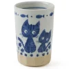 MIYA Company Blue  Cats Cup 9 Oz. Best