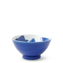 MIYA Company Blue Cats 4.5" Rice Bowl Clearance