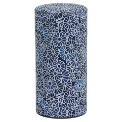 MIYA Company Blue Mums Tea Canister Best