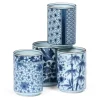 MIYA Company Blue Patterns 8 Oz. Teacup Set Best
