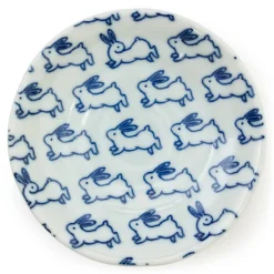 MIYA Company Blue Rabbit 4" Sauce Dish Hot