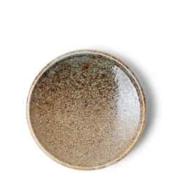 MIYA Company Blue Sand Crackle Sauce Dish 4" Hot