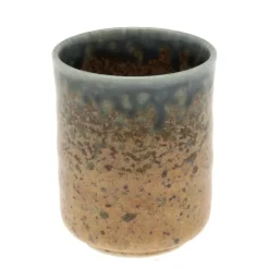 MIYA Company Blue Sand Crackle Tea Cup New