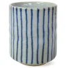 MIYA Company Blue Stripes Teacup Clearance