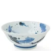MIYA Company Blue Sumi 8.5" Noodle Bowl from Japan at Miya Clearance