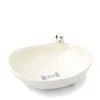 MIYA Company Bowl Footed with Dog & Bone Design Hot