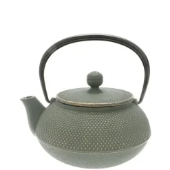 MIYA Company Cast Iron Green/Bronze Hobnail Teapot 0.65L Sale