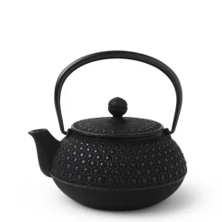 MIYA Company Cast Iron Teapot Black Honeycomb 0.65L Discount