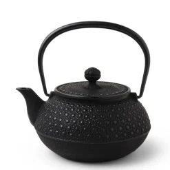 MIYA Company Cast Iron Teapot Black Honeycomb 0.9L New