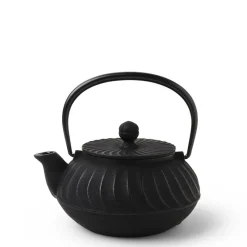 MIYA Company Cast Iron Teapot Black Wave 0.65L Online