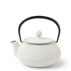 MIYA Company Cast Iron Teapot Gold Linen Hobnail 0.65L Outlet