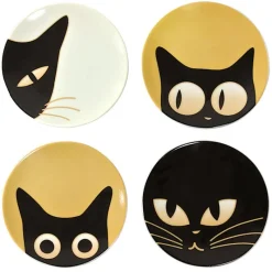 MIYA Company Cat Eyes Mini Plate Set at Miya Clearance