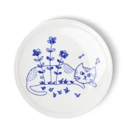 MIYA Company Cat in the Field 5-1/2" Plate Discount