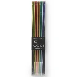 MIYA Company Chopsticks Acrylic Rainbow Set/5 Online