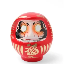 MIYA Company Daruma Red Good Fortune 4-3/4" Hot