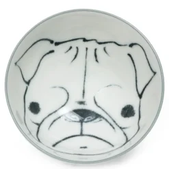 MIYA Company Dog Days 4.5" Rice Bowl - Pug Online