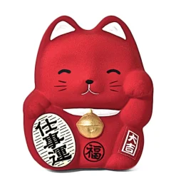 MIYA Company Feng Shui Fortune Cat Bank - Red Discount