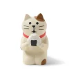 MIYA Company Figurine Cat with Omusubi New