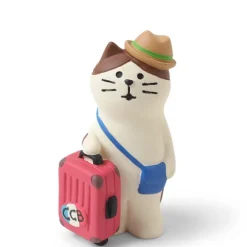MIYA Company Figurine - Traveling Cat Discount