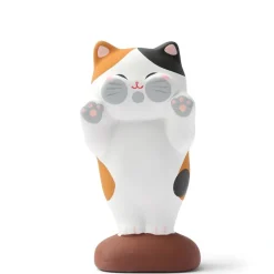 MIYA Company Figurine Window Cat Calico Mike Outlet