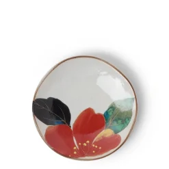 MIYA Company Floral Mini Plate Red Sale