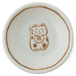 MIYA Company Fortune Cat 3" Sauce Dish Hot