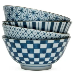 MIYA Company Four Pattern Bowl Set at Miya Outlet