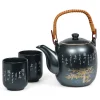MIYA Company Gold Bomboo Kintake Teaset at Miya Hot