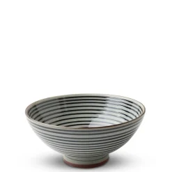 MIYA Company Green Celadon Geometric Chevron Pattern Rice Bowls Made in Japan Available at Miya. Discount