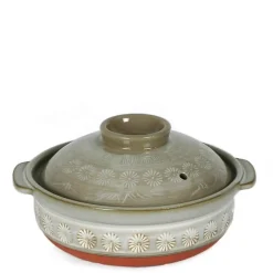 MIYA Company Hana-Mishima Donabe Casserole, 20 Oz. Best
