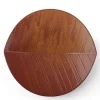 MIYA Company Hazara Leaf Plate Brown 11.75" Clearance