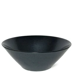 MIYA Company Iron Glaze Black Matte 8" Ramen Noodle Bowl at Miya Clearance