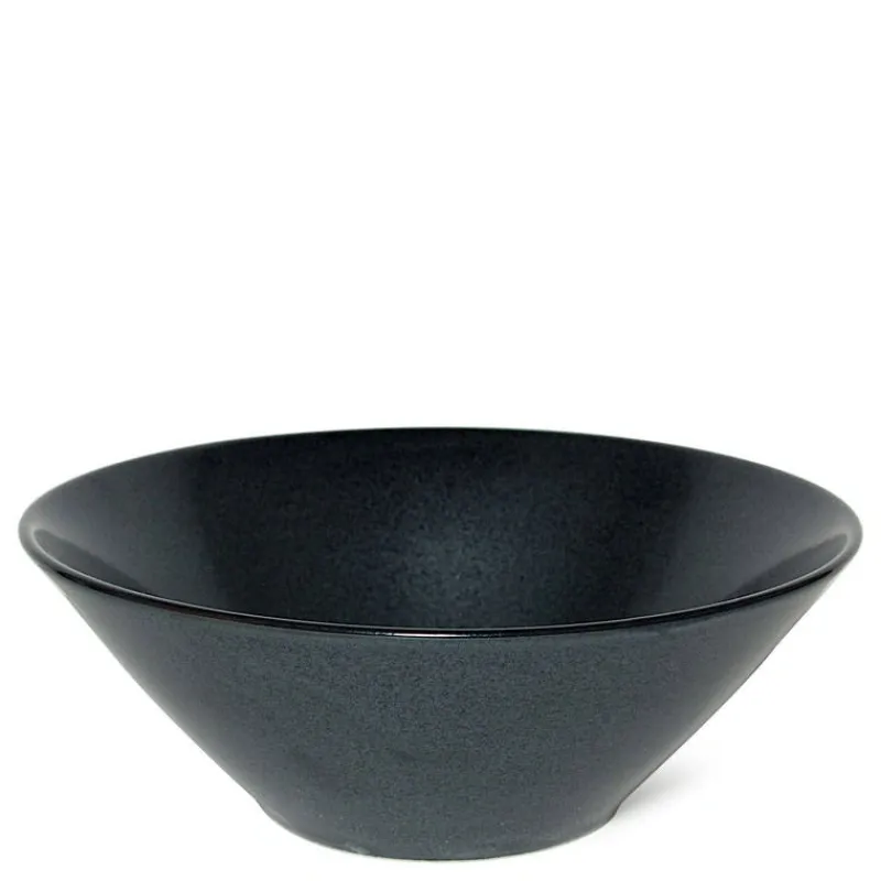 MIYA Company Iron Glaze Black Matte 8" Ramen Noodle Bowl at Miya Clearance