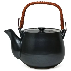 MIYA Company Iron Glaze 7.5" x 5.5" x 8"h 38 oz. Teapot at Miya Clearance