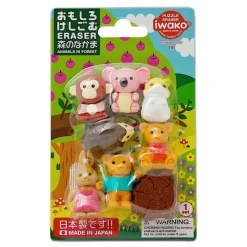 MIYA Company Iwako Forest Friends Eraser Pack Sale