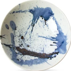 MIYA Company Japanese Blue Sumi 9.75" Serving Bowl at Miya Best