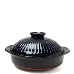 MIYA Company Kikka Blue Donabe Casserole 10" Online