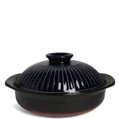 MIYA Company Kikka Blue Donabe Casserole 11" Clearance