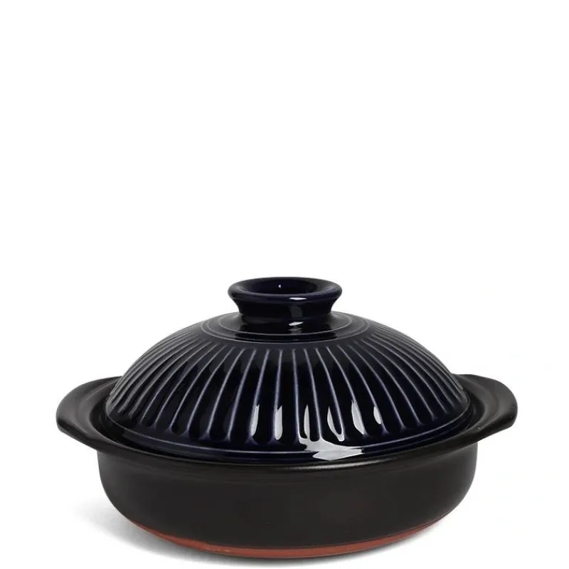 MIYA Company Kikka Blue Donabe Casserole 9" Discount