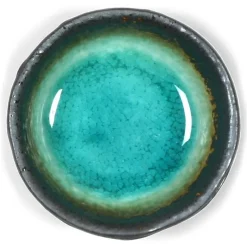 MIYA Company Kosui Green 3.25" Round Sauce Dish at Miya Outlet