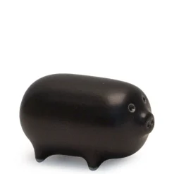 MIYA Company Mori Pig Figurine - Black Outlet